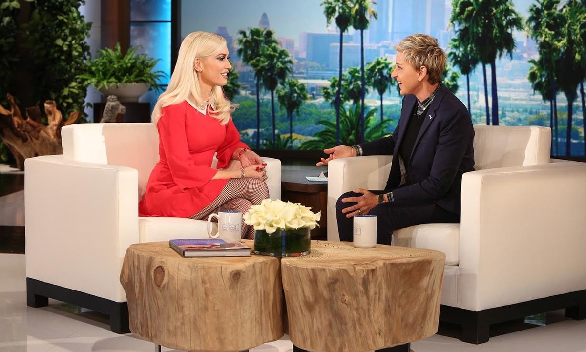 Ellen DeGeneres asks Gwen Stefani if Blake Shelton is a good kisser: Video