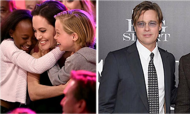 Brad Pitt and the family are ready for Thanksgiving: 'I'm all over that turkey!' 