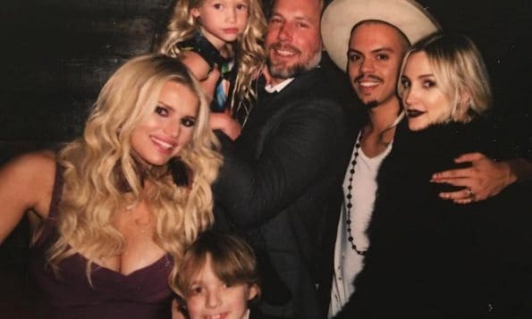 Jessica Simspon's daughter Maxwell steals show in family photo on New Year's Eve