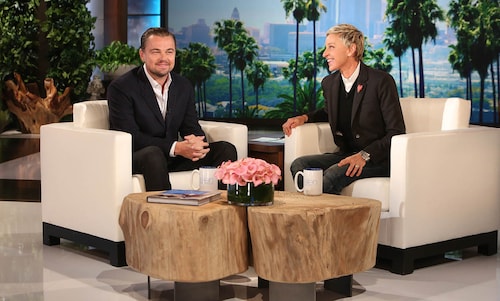 Leonardo DiCaprio talks about his 'bad luck' and beard on the 'Ellen DeGeneres Show'