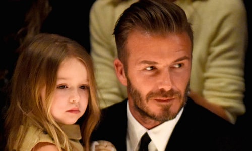 David Beckham says dating rules will 'definitely be different' for daughter Harper