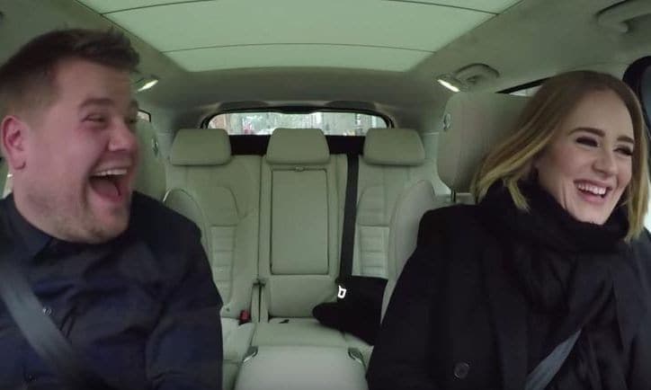 Watch: Adele's Carpool Karaoke rap skills are going to blow your mind