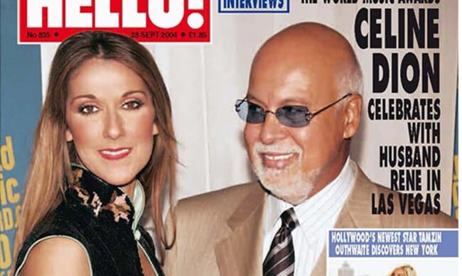 Celine Dion and René Angélil's memorable HELLO! quotes and covers