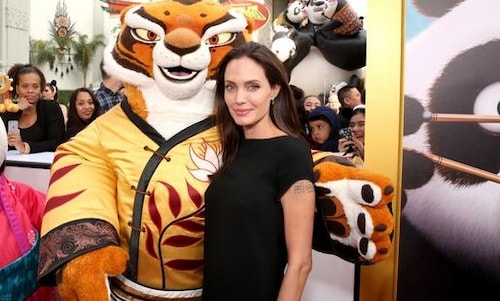 Angelina Jolie, Kate Hudson and more celebrity moms bring their kids to 'Kung Fu Panda 3 premiere
