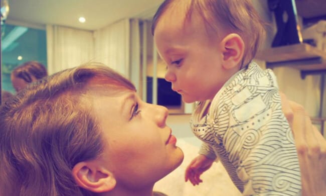 Taylor Swift spends some quality time with Jaime King and her godson Leo