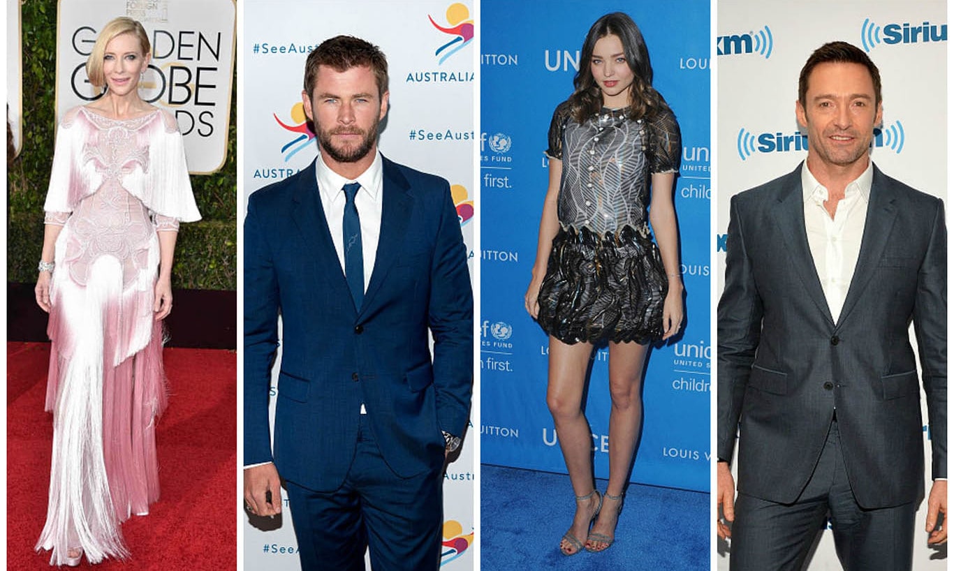 Chris Hemsworth to Cate Blanchett: A look at Australia's most popular stars