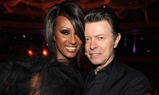 Iman seen for first time since husband David Bowie's death