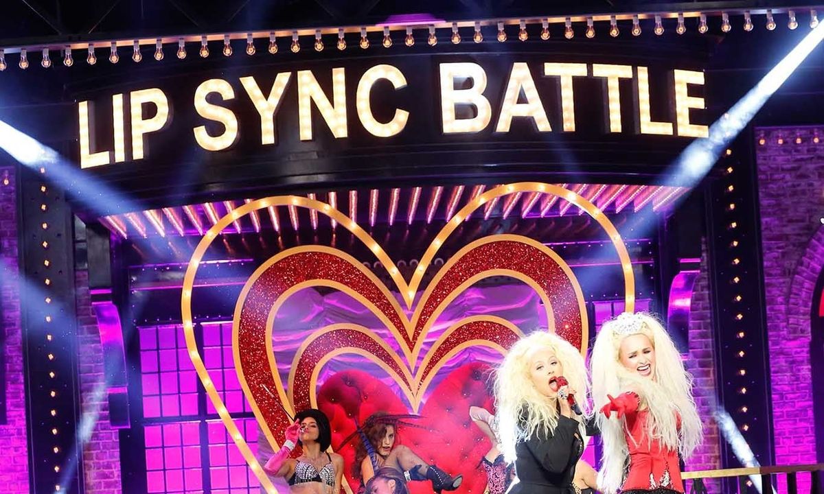 Hayden Panettiere heats up the stage with Christina Aguilera on 'Lip Sync Battle'