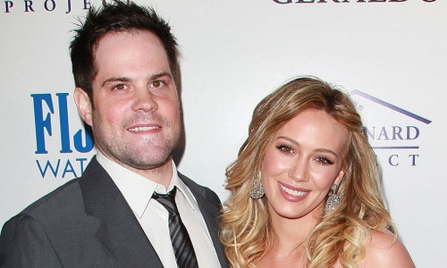 Hilary Duff and ex-husband Mike Comrie snap selfie together: 'Family First'