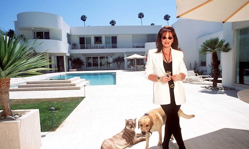 Jackie Collins' lavish Beverly Hills mansion goes on the market for $30 million