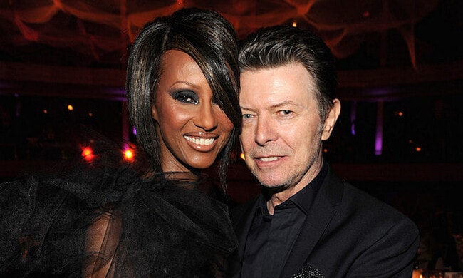 Iman's fashionable tribute to late husband David Bowie after Valentine's Day message