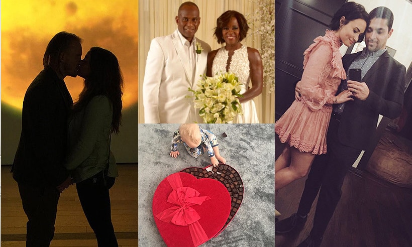 Valentine's Day: How the stars celebrated the day of lovers