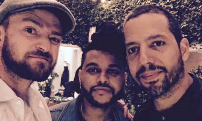 Justin Timberlake, The Weeknd and David Blaine have a magical boys' night out 