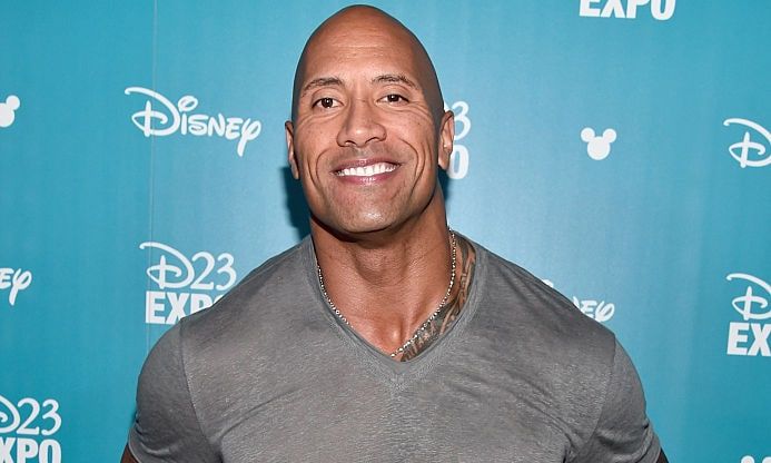 Dwayne Johnson moved to tears when meeting a baby who had open-heart surgery
