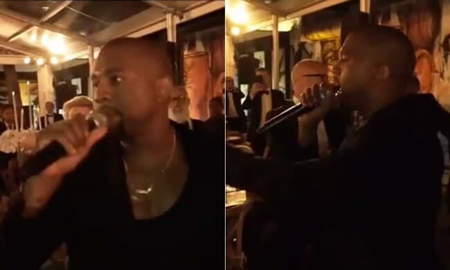 Watch: Kanye West delivers hilarious 'Imma let you finish' speech at friend's wedding