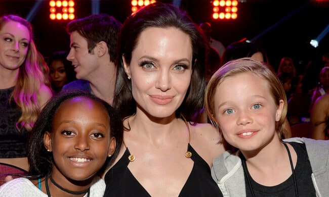 Angelina Jolie reveals her and Brad Pitt's children are learning seven different languages