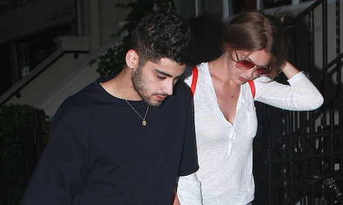 Gigi Hadid steps out with Zayn Malik before debuting her Vogue cover alongside another hunky man
