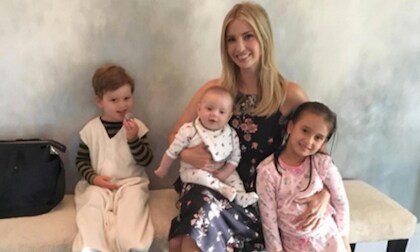 Ivanka Trump on juggling three young kids while managing to be by dad Donald Trump's side