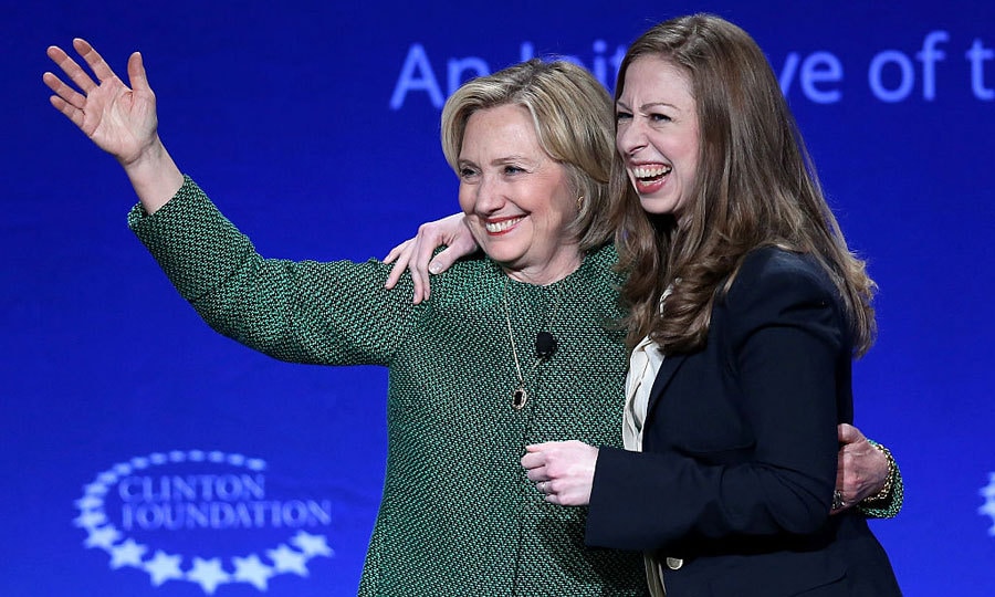Chelsea Clinton shares childhood photos and even reveals some of mom Hillary Clinton's secrets