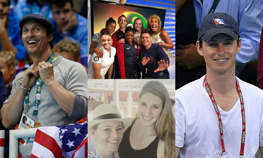 Eddie Redmayne, Elizabeth Banks and more stars head to Rio for the 2016 Olympics