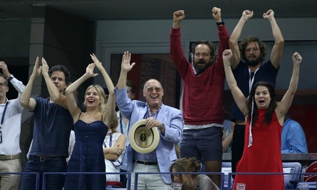 Celebrities at the US Open: Princess Beatrice watches the men's finals and more star spectators