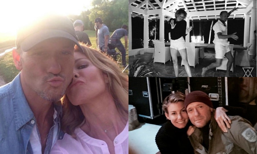 Celebrate Tim McGraw and Faith Hill's 20th anniversary with their most loved up moments