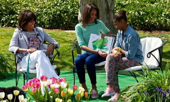 Michelle Obama jokes about daughters being named 'influential'