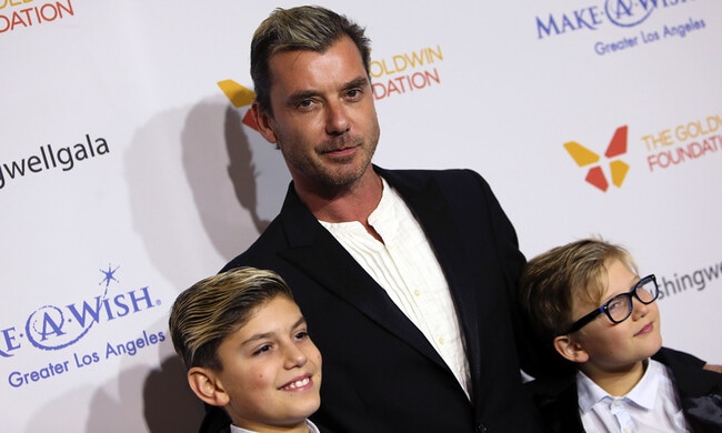 Gavin Rossdale gets sentimental while performing for his sons at a charity event