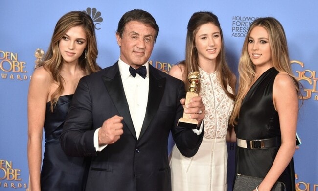 Sylvester Stallone's daughters say their dad isn't as tough as you think