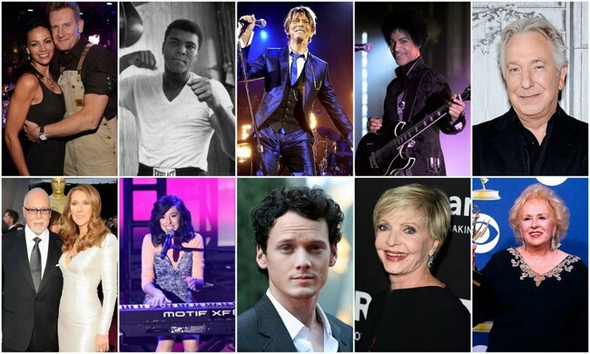 Remembering the celebrities we said goodbye to in 2016