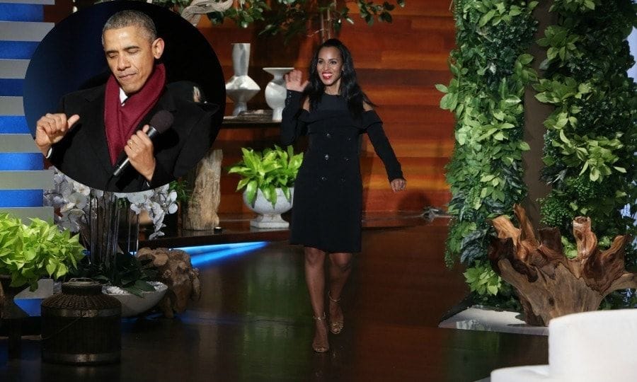 Kerry Washington on her late night out with the Obamas and why she is excited to turn 40