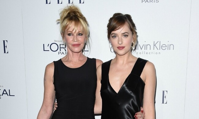 Dakota Johnson has a surprise for mom Melanie Griffith in 'Fifty Shades Darker'