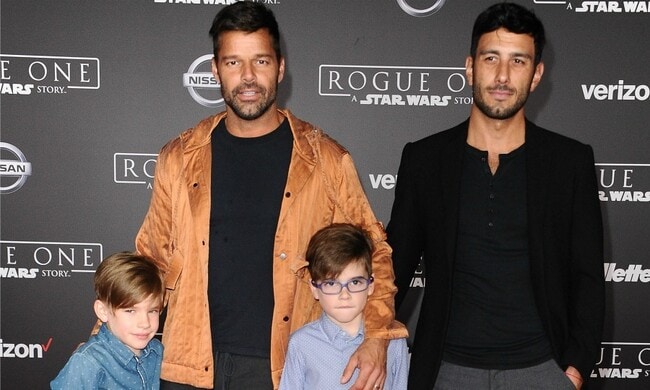 Ricky Martin's twins' Las Vegas playdates could include Jennifer Lopez, Celine Dion and Britney Spears' kids