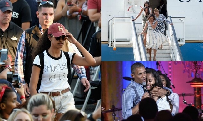 Malia Obama has been nonstop prior to starting Harvard University 