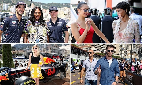 Celebrity week in photos: Miley Cyrus spreads the love, Gal Gadot brings 'Wonder Woman' to L.A. and more