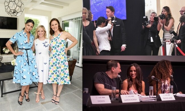 Celebrity week in photos: Meghan Markle joins 'Suits' cast in Austin, Chrissy Teigen takes over at the Tonys and more