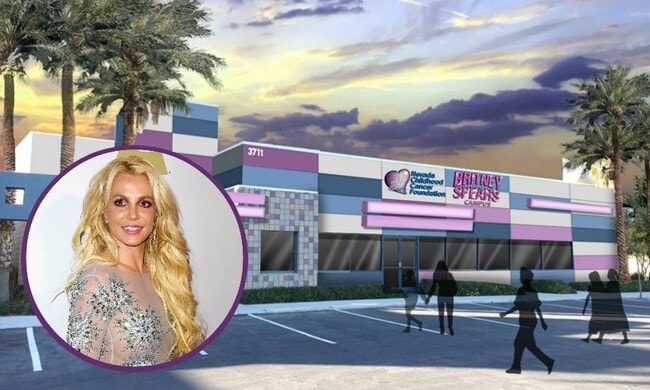 ‘Britney Spears Campus’ opening after she raised one million dollars for cancer non-profit 