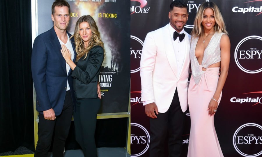 NFL power couples: Gisele and Tom, Olivia and Aaron and so many more