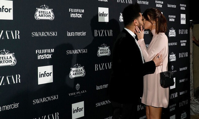 Selena Gomez and The Weeknd's red carpet PDA, Princess Olympia and more from the Harper's Bazaar Icons party