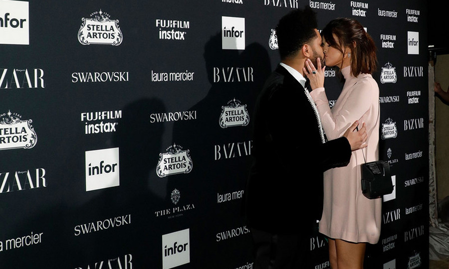 Selena Gomez and The Weeknd's red carpet PDA, Princess Olympia and more from the Harper's Bazaar Icons party