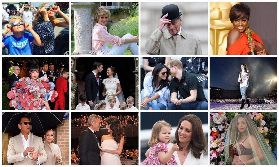 Looking back at 2017: The royal and celebrity year in pictures 