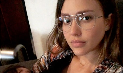 Jessica Alba shares sweet breastfeeding photo – and reveals her plan to get back into shape post-baby