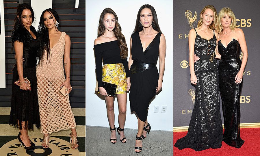 Mother's Day: Celebrity moms and their look-alike daughters