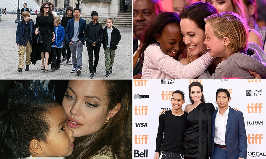 Angelina Jolie's best moments with her kids