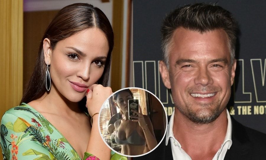 Did Eiza González accidentally show a little too much of Josh Duhamel in body-positive post of herself?