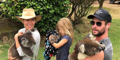 Chris Hemsworth's daughter asks him for a 'caballito' – see his adorable response