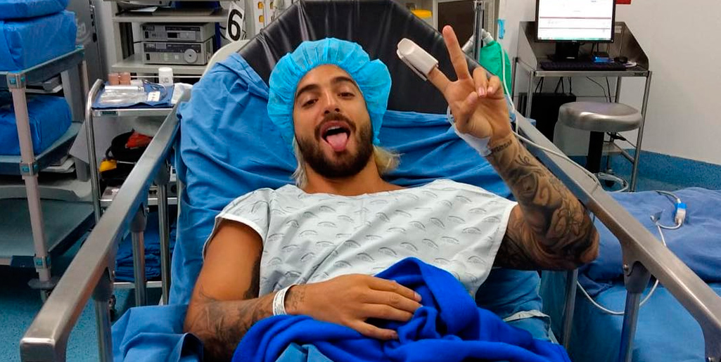 Maluma reveals details about his surgery and asks fans to pray for his quick recovery