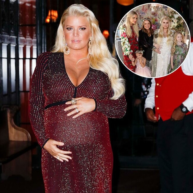 Jessica Simpson holds stunning baby shower - and reveals unusual name choice