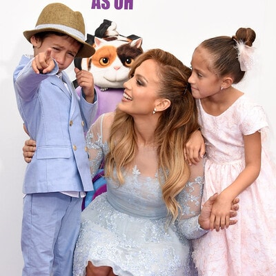 Jennifer Lopez and kids