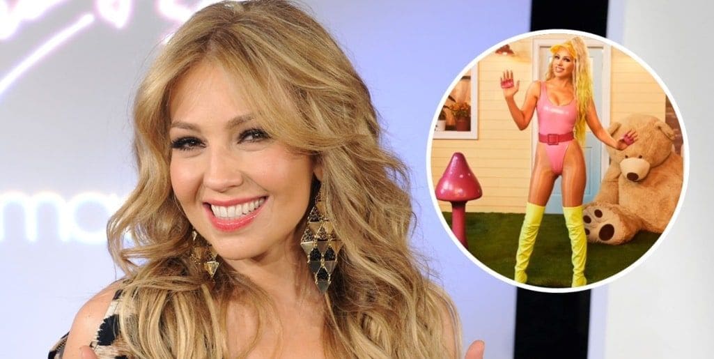 Thalía responds to claims she has offended her male followers